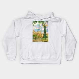 Plaza de San Martin, Lima, Peru Kids Hoodie